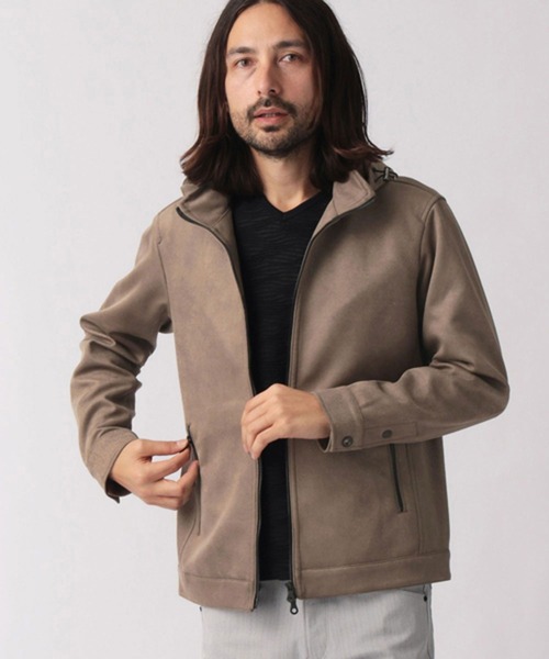 NICOLE CLUB FOR MEN（ニコルクラブフォーメン）の「スタンドブルゾン（ブルゾン・メンズ・レッド系その他/ブラック/グレー系その他/シルバーグレー・LARGE/MEDIUM/X-LARGE）」の3枚目の写真