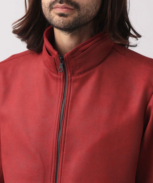 NICOLE CLUB FOR MEN（ニコルクラブフォーメン）の「スタンドブルゾン（ブルゾン・メンズ・レッド系その他/ブラック/グレー系その他/シルバーグレー・LARGE/MEDIUM/X-LARGE）」の5枚目の写真