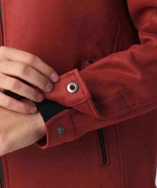 NICOLE CLUB FOR MEN（ニコルクラブフォーメン）の「スタンドブルゾン（ブルゾン・メンズ・レッド系その他/ブラック/グレー系その他/シルバーグレー・LARGE/MEDIUM/X-LARGE）」の20枚目の写真