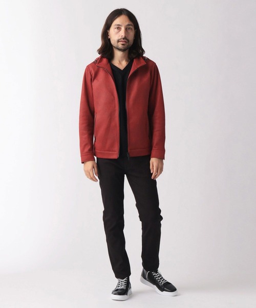 NICOLE CLUB FOR MEN（ニコルクラブフォーメン）の「スタンドブルゾン（ブルゾン・メンズ・レッド系その他/ブラック/グレー系その他/シルバーグレー・LARGE/MEDIUM/X-LARGE）」の21枚目の写真