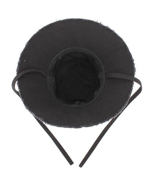 EMODA（エモダ）の「フリンジ2WAYワイドハット（ハット・レディース・ホワイト/ブラック/その他・FREE）」の6枚目の写真