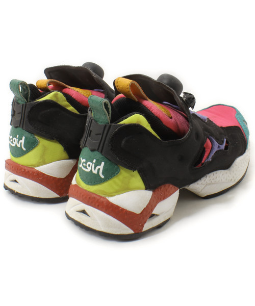 X-girl(エックスガール)の「INSTA PUMP FURY スニーカー【Reebokコラボ】(スニーカー・レディース・ブラック・23cm)」の3枚目の写真