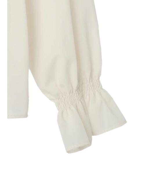 earth music&ecology（アースミュージックアンドエコロジー）の「フリルカラーブラウス*（シャツ/ブラウス・レディース・オフホワイト/サックスブルー・FREE）」の20枚目の写真