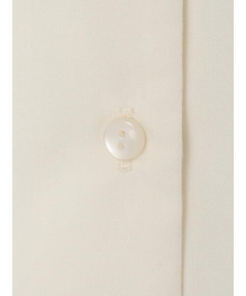 earth music&ecology（アースミュージックアンドエコロジー）の「フリルカラーブラウス*（シャツ/ブラウス・レディース・オフホワイト/サックスブルー・FREE）」の7枚目の写真