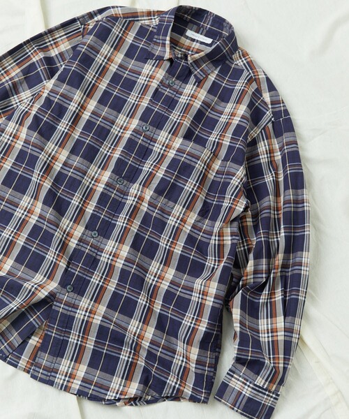 FREAK'S STORE(フリークスストア)の「FREAK'S STORE/フリークス ストア リラックスフィット レギュラーカラーシャツ/シャツ(シャツ/ブラウス・メンズ・ホワイト/グレー/イエロー/インディゴブルー/ブルー/ブルー系その他/グリーン/ネイビー・MEDIUM/LARGE)」の5枚目の写真