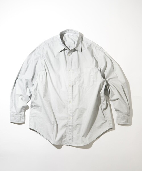 FREAK'S STORE(フリークスストア)の「FREAK'S STORE/フリークス ストア リラックスフィット レギュラーカラーシャツ/シャツ(シャツ/ブラウス・メンズ・ホワイト/グレー/イエロー/インディゴブルー/ブルー/ブルー系その他/グリーン/ネイビー・MEDIUM/LARGE)」の3枚目の写真