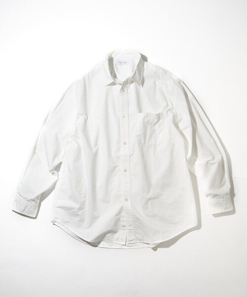 FREAK'S STORE(フリークスストア)の「FREAK'S STORE/フリークス ストア リラックスフィット レギュラーカラーシャツ/シャツ(シャツ/ブラウス・メンズ・ホワイト/グレー/イエロー/インディゴブルー/ブルー/ブルー系その他/グリーン/ネイビー・MEDIUM/LARGE)」の2枚目の写真