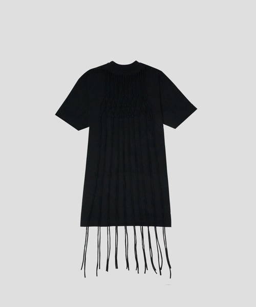 MSGM（エムエスジーエム）の「MINI レインボーロゴ ロングフリンジ 