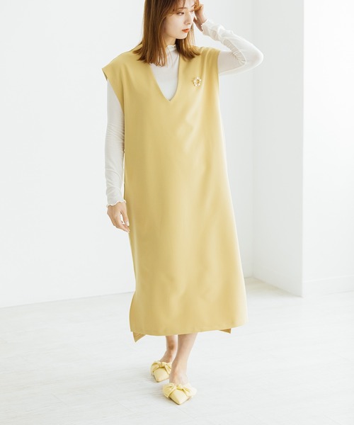 ZAKKA-BOX（ザッカボックス）の「バックストラップリボンパンプス（パンプス・レディース・ホワイト/ブラック/イエロー・23㎝/23.5㎝/24㎝/24.5㎝/25㎝）」の21枚目の写真
