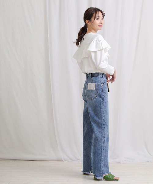 グレディブリリアン　モナーム　デニムパンツ Gready Brilliant（グレディブリリアン）の「モナームストレート