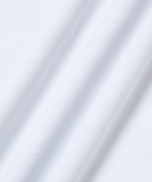 ADAM ET ROPE'(アダムエロペ)の「【WEB限定】ルーズシルエットTシャツ(Tシャツ/カットソー・レディース・ブラック/ホワイト/ホワイト系その他/サックスブルー・FREE)」の15枚目の写真