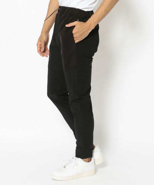 P.M.D.S.（ピー エム ディー エス）の「P.M.D.S./ピー エム ディー エス/GAUBERTストレッチナイロン切替えパンツ（その他パンツ・メンズ・ブラック/ネイビー・SMALL/LARGE/MEDIUM）」の4枚目の写真