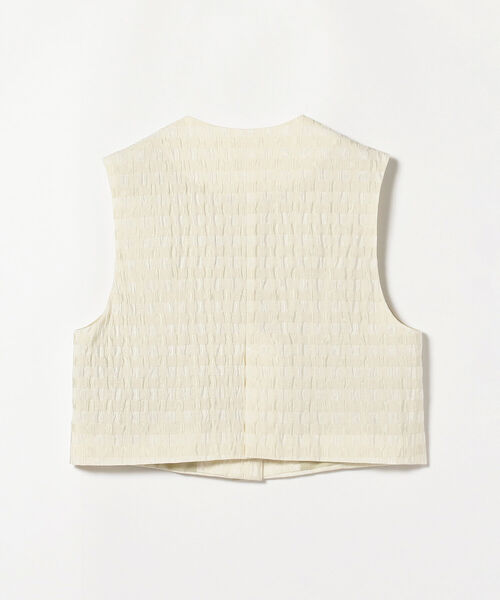 Ray BEAMS（レイビームス）の「Ray BEAMS / サッカー チェック ベスト（ベスト・レディース・オフホワイト/ブラック・ONE SIZE）」の22枚目の写真