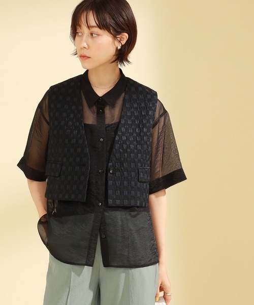 NOMA t.d. × Ray BEAMS / 別注 チェッカー ベスト NOMA t.d. × Ray BEAMS / 別注 チェッカー ベスト
