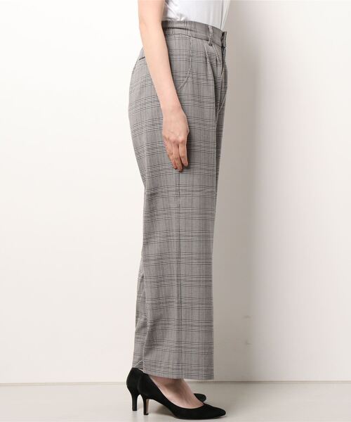 oblekt（オブレクト）の「【高山都×oblekt】 グレンチェックワイドパンツ（その他パンツ・レディース・ベージュ・SMALL）」の14枚目の写真