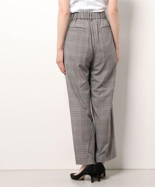 oblekt（オブレクト）の「【高山都×oblekt】 グレンチェックワイドパンツ（その他パンツ・レディース・ベージュ・SMALL）」の5枚目の写真