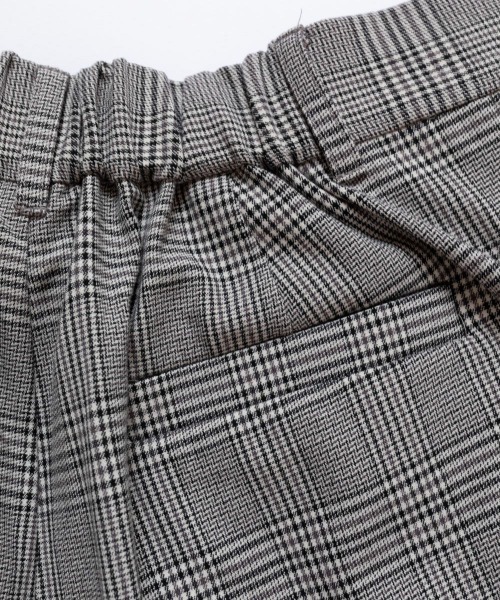 oblekt（オブレクト）の「【高山都×oblekt】 グレンチェックワイドパンツ（その他パンツ・レディース・ベージュ・SMALL）」の8枚目の写真