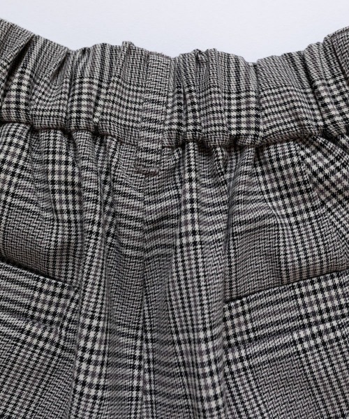 oblekt（オブレクト）の「【高山都×oblekt】 グレンチェックワイドパンツ（その他パンツ・レディース・ベージュ・SMALL）」の3枚目の写真