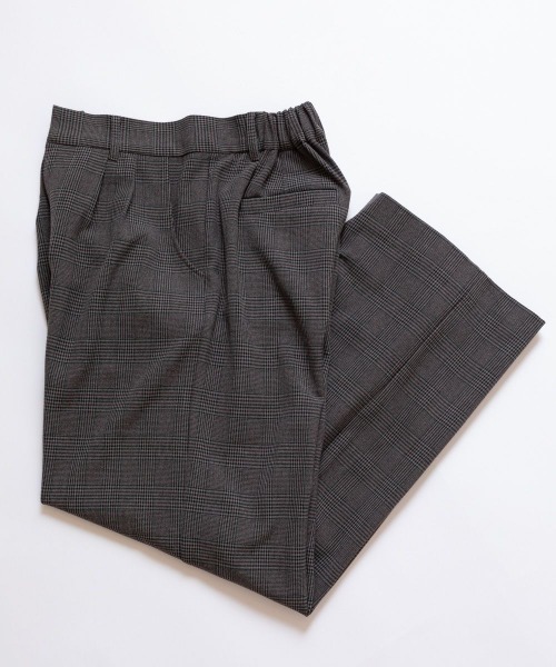 oblekt（オブレクト）の「【高山都×oblekt】 グレンチェックワイドパンツ（その他パンツ・レディース・ベージュ・SMALL）」の17枚目の写真
