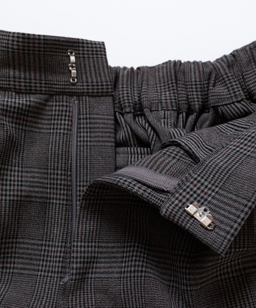 oblekt（オブレクト）の「【高山都×oblekt】 グレンチェックワイドパンツ（その他パンツ・レディース・ベージュ・SMALL）」の18枚目の写真