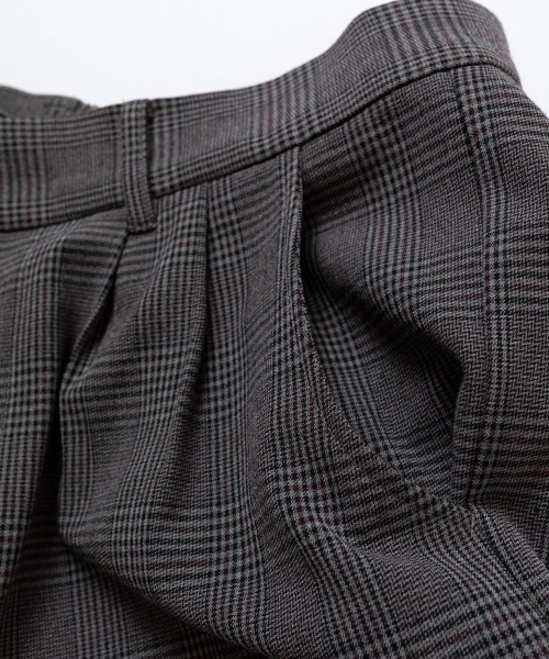 oblekt（オブレクト）の「【高山都×oblekt】 グレンチェックワイドパンツ（その他パンツ・レディース・ベージュ・SMALL）」の19枚目の写真