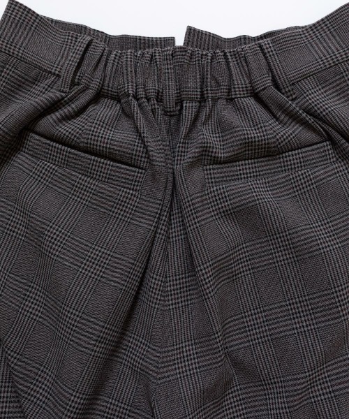 oblekt（オブレクト）の「【高山都×oblekt】 グレンチェックワイドパンツ（その他パンツ・レディース・ベージュ・SMALL）」の20枚目の写真