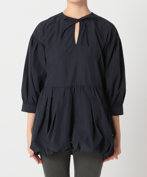 プラージュ poplin smock ブラウス　ブラック　フリーサイズ プラージュ Plage Poplin Smock ブラウス （ブラック