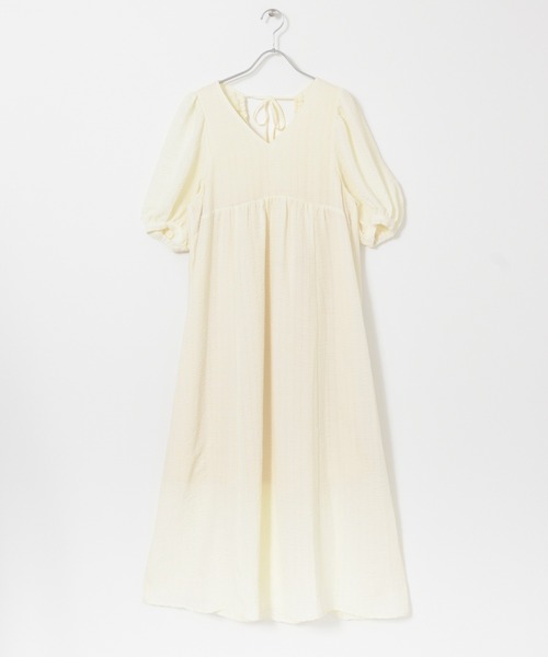 セール バックリボンパフスリーブワンピース ワンピース Kbf ケイビーエフ のファッション通販 Zozotown