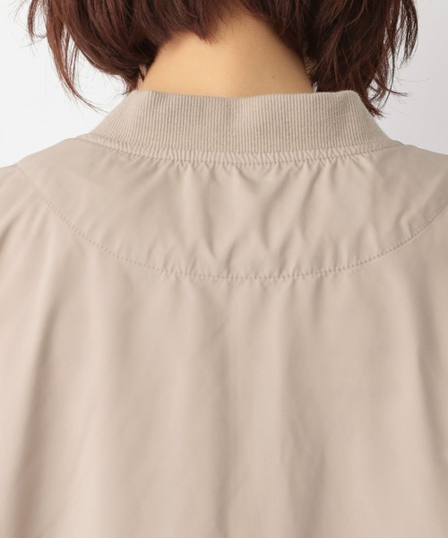 GLOBAL WORK(グローバルワーク)の「エアカルボリュームMA-1/264108(ブルゾン・レディース・カーキ/キャメル/オフホワイト・FREE)」の4枚目の写真