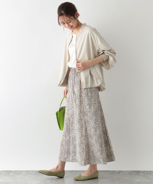 GLOBAL WORK(グローバルワーク)の「エアカルボリュームMA-1/264108(ブルゾン・レディース・カーキ/キャメル/オフホワイト・FREE)」の12枚目の写真