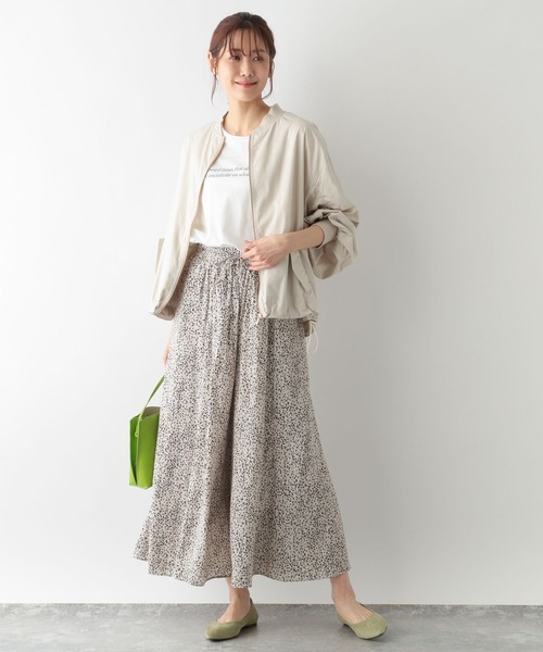 GLOBAL WORK(グローバルワーク)の「エアカルボリュームMA-1/264108(ブルゾン・レディース・カーキ/キャメル/オフホワイト・FREE)」の13枚目の写真