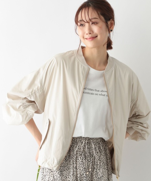 GLOBAL WORK(グローバルワーク)の「エアカルボリュームMA-1/264108(ブルゾン・レディース・カーキ/キャメル/オフホワイト・FREE)」の14枚目の写真