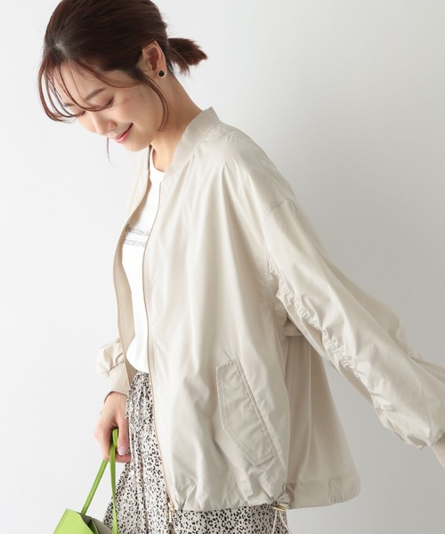 GLOBAL WORK(グローバルワーク)の「エアカルボリュームMA-1/264108(ブルゾン・レディース・カーキ/キャメル/オフホワイト・FREE)」の15枚目の写真