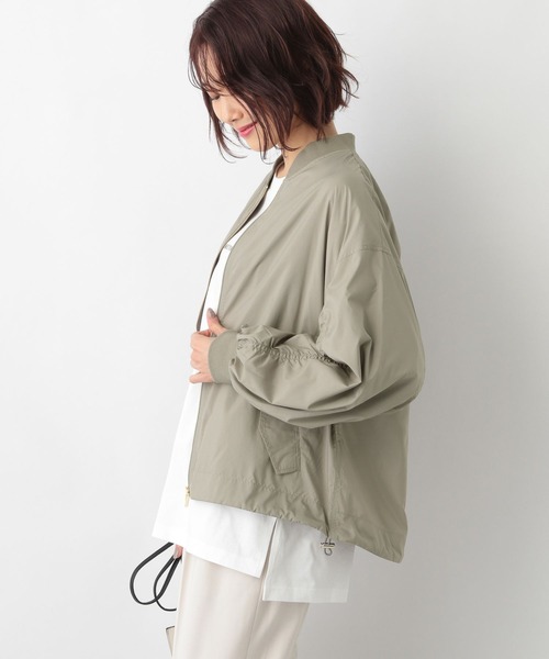 GLOBAL WORK(グローバルワーク)の「エアカルボリュームMA-1/264108(ブルゾン・レディース・カーキ/キャメル/オフホワイト・FREE)」の20枚目の写真