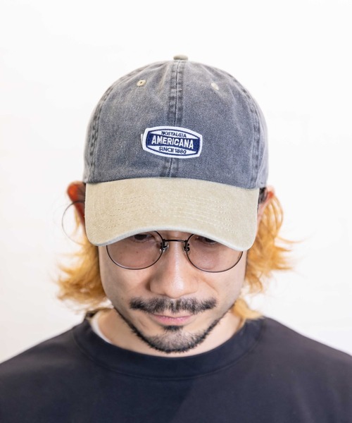 無(ム)の「アメリカーナLOW CAP(キャップ・メンズ・オレンジ系その他/ワイン系/ネイビー系/ブラック系その他・FREE)」の2枚目の写真