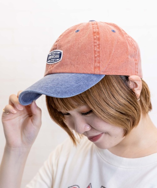 無(ム)の「アメリカーナLOW CAP(キャップ・メンズ・オレンジ系その他/ワイン系/ネイビー系/ブラック系その他・FREE)」の4枚目の写真