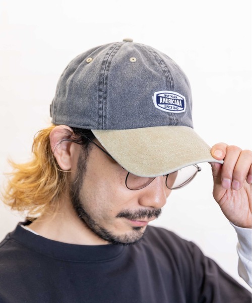 無(ム)の「アメリカーナLOW CAP(キャップ・メンズ・オレンジ系その他/ワイン系/ネイビー系/ブラック系その他・FREE)」の10枚目の写真