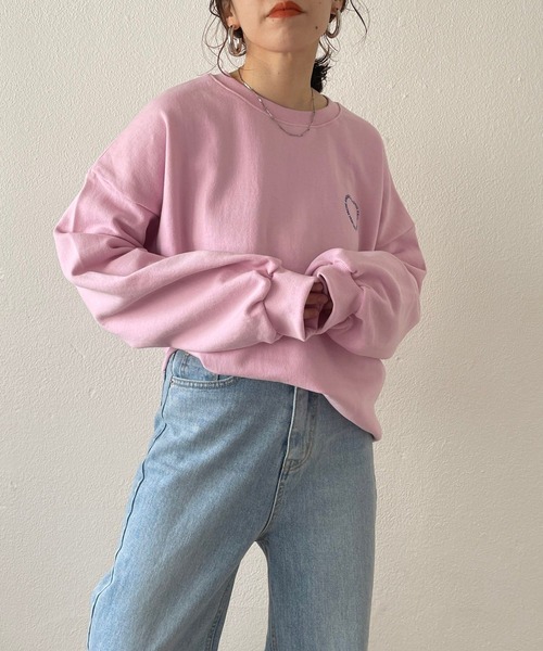 wee9s（ウィークス）の「american muffin sweat / アメリカンマフィンスウェット（スウェット・レディース・グレー/ピンク/グリーン・FREE）」の18枚目の写真