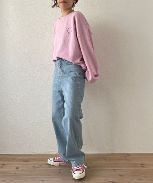 wee9s（ウィークス）の「american muffin sweat / アメリカンマフィンスウェット（スウェット・レディース・グレー/ピンク/グリーン・FREE）」の11枚目の写真