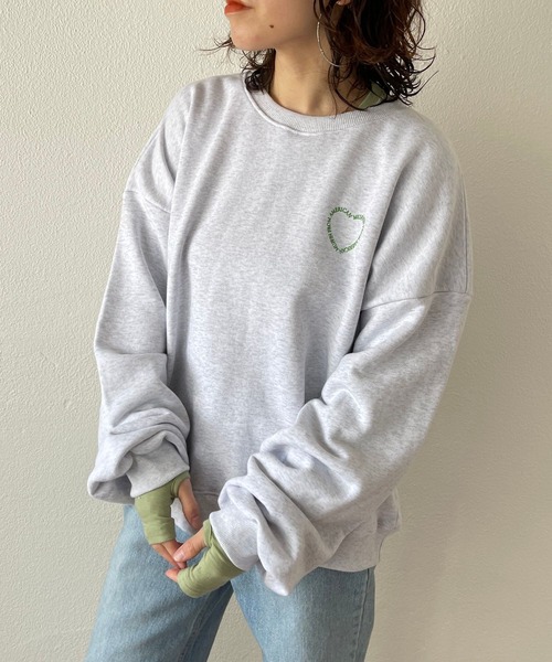 wee9s（ウィークス）の「american muffin sweat / アメリカンマフィンスウェット（スウェット・レディース・グレー/ピンク/グリーン・FREE）」の21枚目の写真