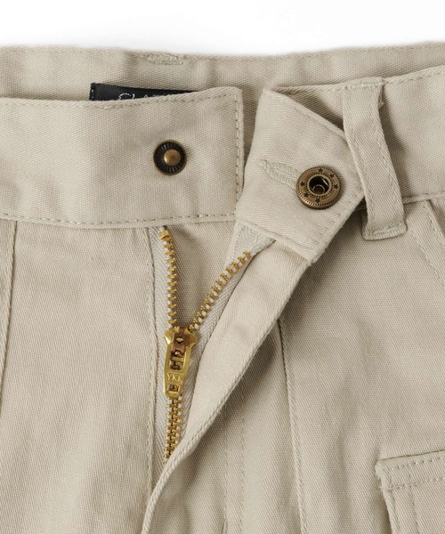 GLAZOS（グラソス）の「[ストレート]ツイルストレッチ・ガーデンポケット７分丈パンツ（その他パンツ・キッズ・ブルー/ライトベージュ・160cm/150cm/140cm/170cm/130cm）」の8枚目の写真