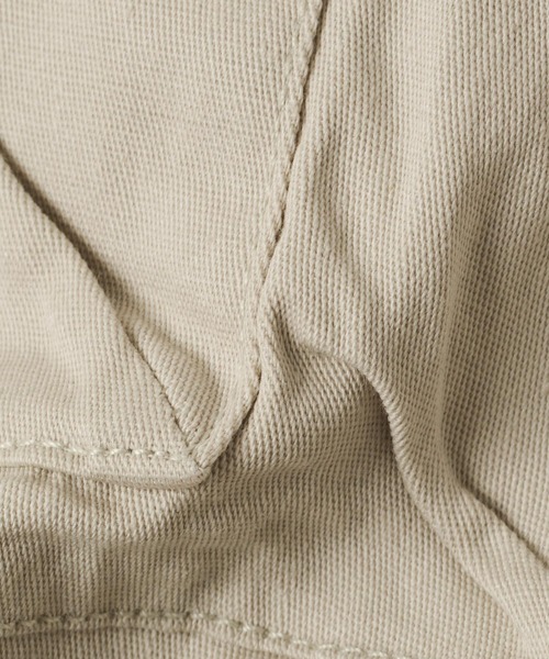 GLAZOS（グラソス）の「[ストレート]ツイルストレッチ・ガーデンポケット７分丈パンツ（その他パンツ・キッズ・ブルー/ライトベージュ・160cm/150cm/140cm/170cm/130cm）」の16枚目の写真