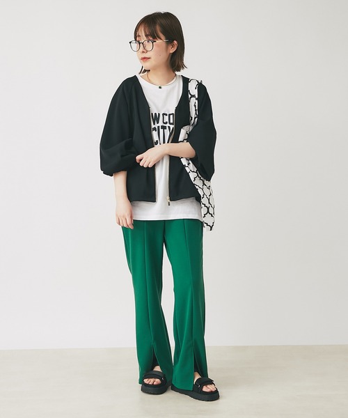 Fatima morocco(ファティマモロッコ)の「fatima morocco タイル柄エコバッグ(エコバッグ/サブバッグ・レディース・ブラック/グレー/ピンク・FREE)」の8枚目の写真