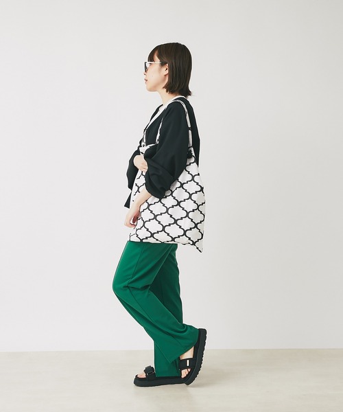 Fatima morocco(ファティマモロッコ)の「fatima morocco タイル柄エコバッグ(エコバッグ/サブバッグ・レディース・ブラック/グレー/ピンク・FREE)」の19枚目の写真