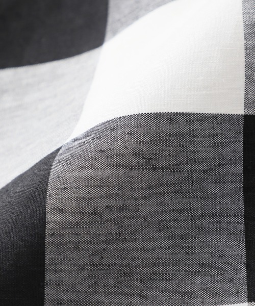 SLOBE IENA（スローブイエナ）の「ストレッチリネンノースリーブブラウス（シャツ/ブラウス・レディース・ブラック/ブラック系その他・FREE）」の6枚目の写真