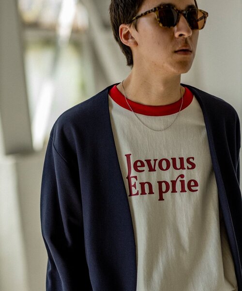 THE SHOP TK （ザ ショップ ティーケー ）の「◆【オーバーサイズ】ハニカムジャカードラップカーディガン（カーディガン/ボレロ・メンズ・ネイビー/グレー/サックスブルー・02/03/04）」の22枚目の写真