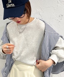 袖ボリュームワッフルトップス【ZOZOTOWN限定アイテム】