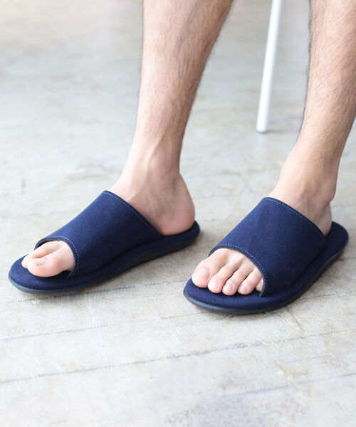 ISLAND SLIPPER（アイランドスリッパ）の「ISLAND SLIPPER × BEAMS / 別注 ウルトラ シャワー サンダル（サンダル・メンズ・ネイビー/ブラック/ダークブラウン・10inch/9inch/11inch/7inch/8inch）」の5枚目の写真