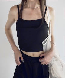 EPICKS | リブ編みショートカットキャミソール(キャミソール)