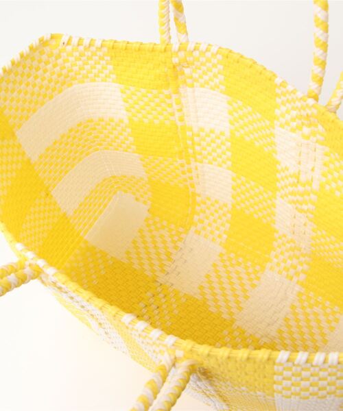 Bshop(ビショップ)の「PI-PROJECT | メルカドバッグ YELLOW WOMEN(かごバッグ・レディース・イエロー系その他・ONE SIZE)」の5枚目の写真
